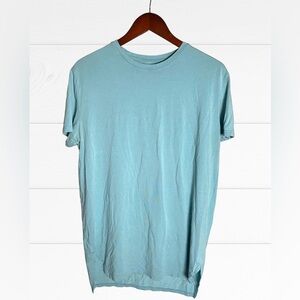 Alphalete T Shirt Men’s Large Blue Athletic Fit Long